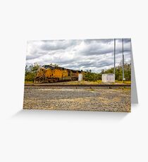 Union Pacific Engine 7034 Greeting Card