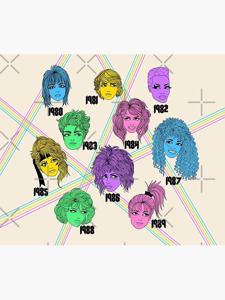 1980s Hairstyles by MissPennyLane