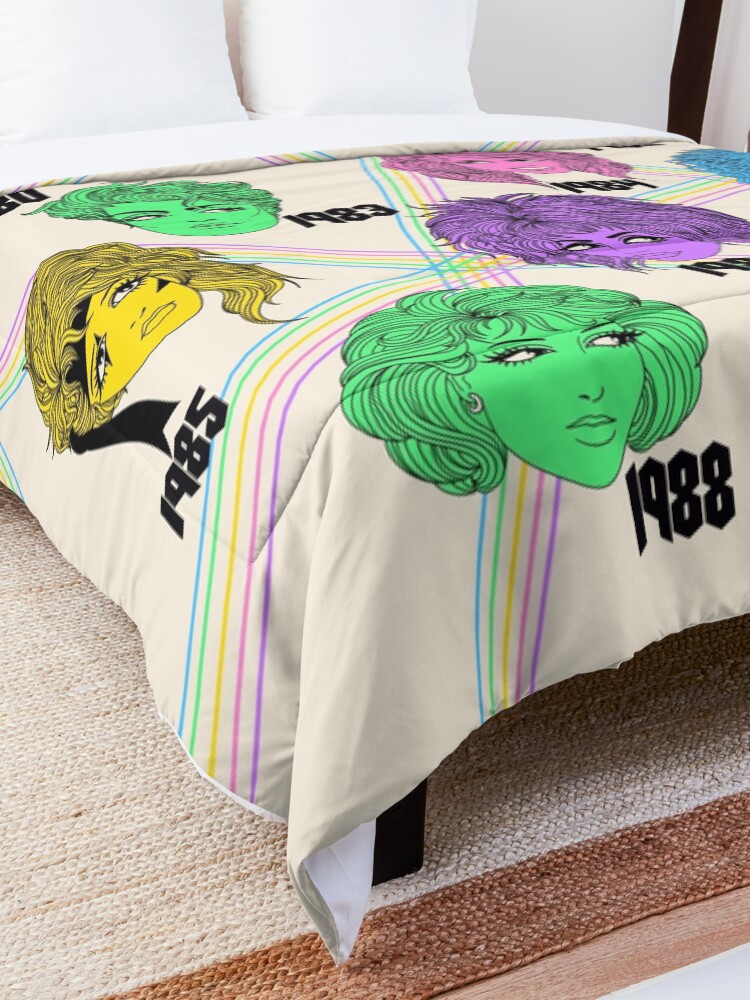 Alternate view of 1980s Hairstyles Comforter