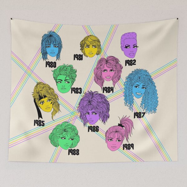 Item preview, 1980s Hairstyles  designed and sold by Audrey Herbertson.