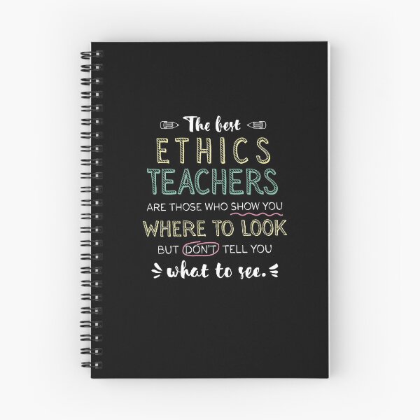 Item preview, The best Ethics Teachers Appreciation Gifts - Quote Show you where to look designed and sold by betternotes.