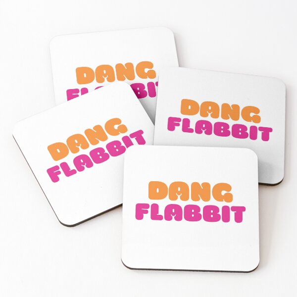 Item preview, DANG FLABBIT (Dunkin Design) designed and sold by LiveAndGlow.