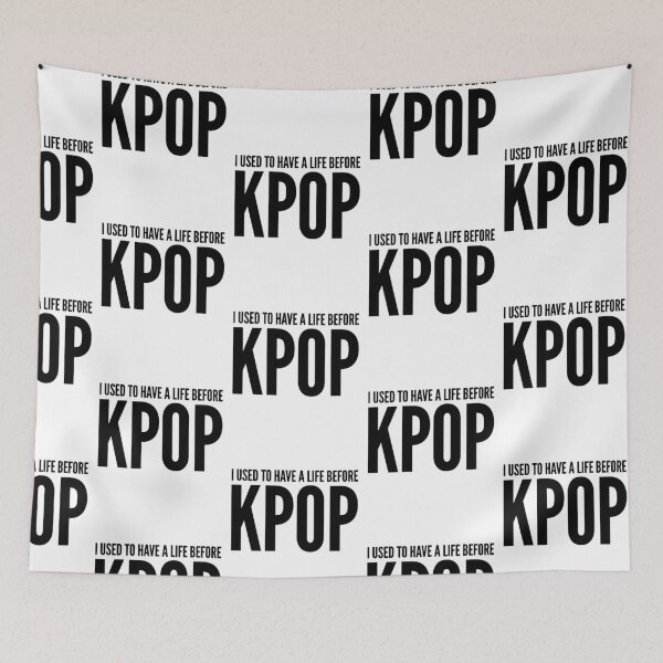 Item preview, I used to have a life before Kpop designed and sold by Maria N.