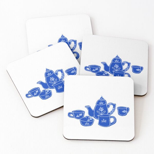 Item preview, Blue tea set designed and sold by Ecojabi.
