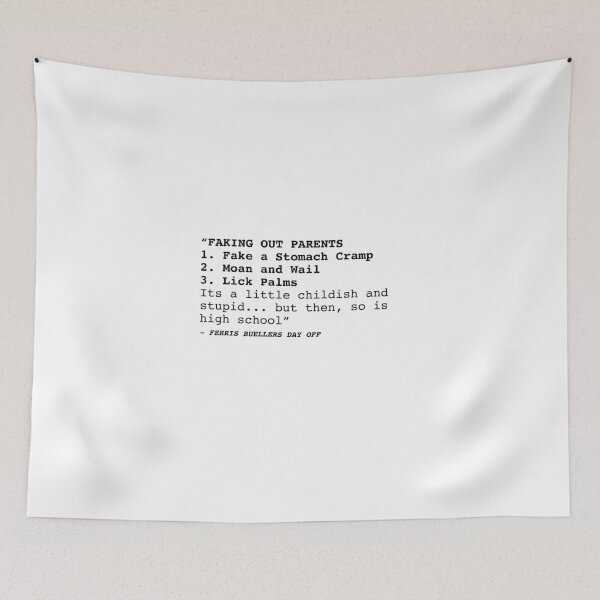 Item preview, Ferris Bueller - Movie Quote designed and sold by BaileyRogers24.