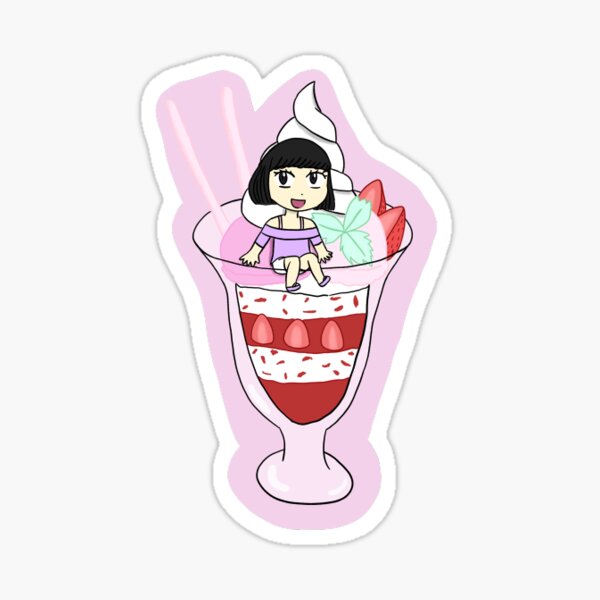 Hyun-ae on a Parfait Sticker