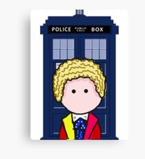 The 6th Doctor Canvas Print