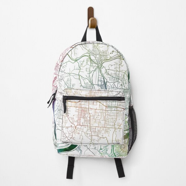 Item preview, Cincinnati Map Watercolor by Zouzounio Art designed and sold by zouzounioart.