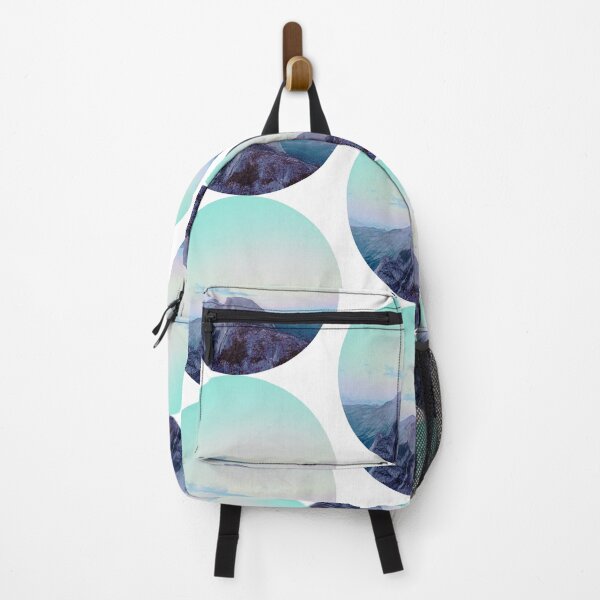 Item preview, Half Dome with Colorful Sky Circle Sticker designed and sold by leahdmartinez.