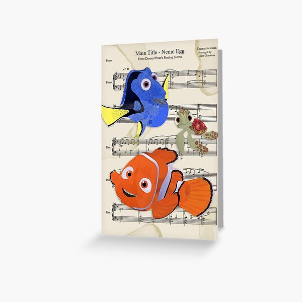 Finding Nemo Greeting Cards Redbubble