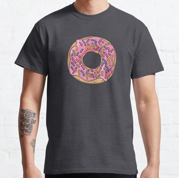 Pink Sprinkles Donut Classic T-Shirt