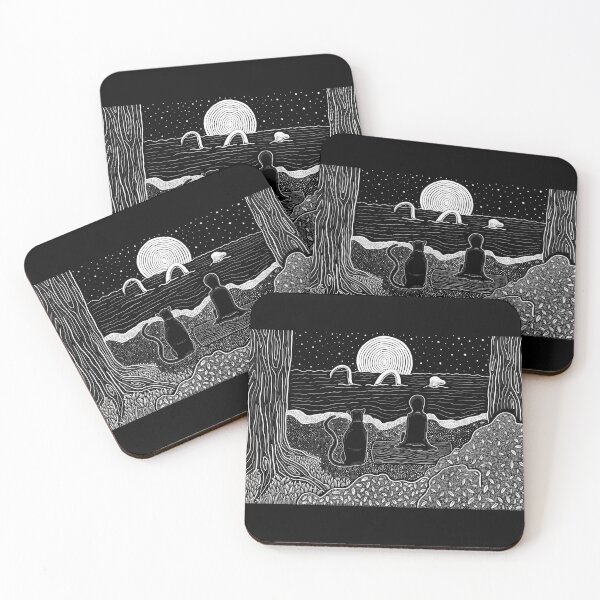 Item preview, Clair de Lune - black & white designed and sold by raymie-fenn.