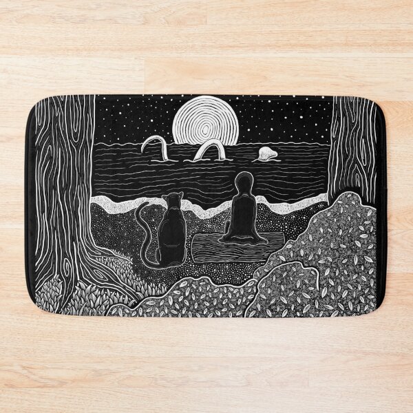 Item preview, Clair de Lune - black & white designed and sold by raymie-fenn.