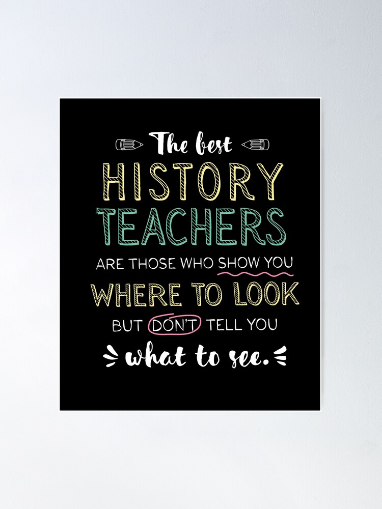 History Gifts For Teachers