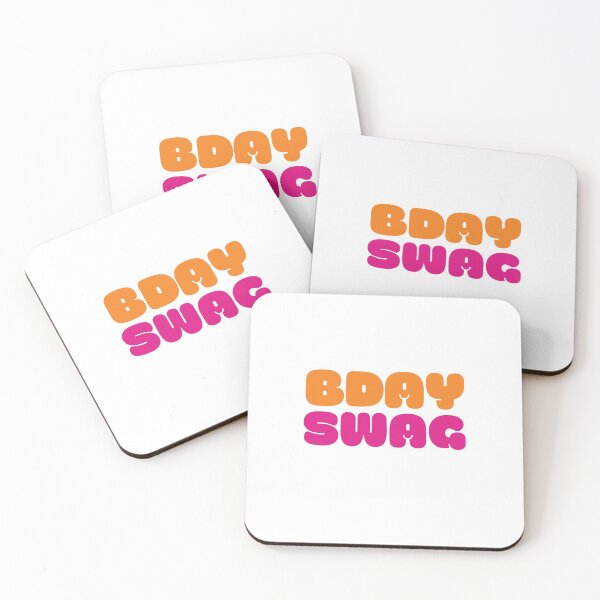 Item preview, BDAY SWAG (Dunkin Design) designed and sold by LiveAndGlow.