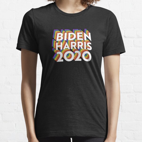 Biden Harris Pride - USA Election LGBT Rainbow - Joe Kamala Essential T-Shirt