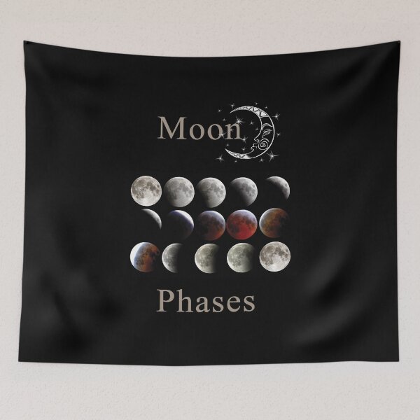 Item preview, Moon Phases - Astrology designed and sold by ColorfulMystic.
