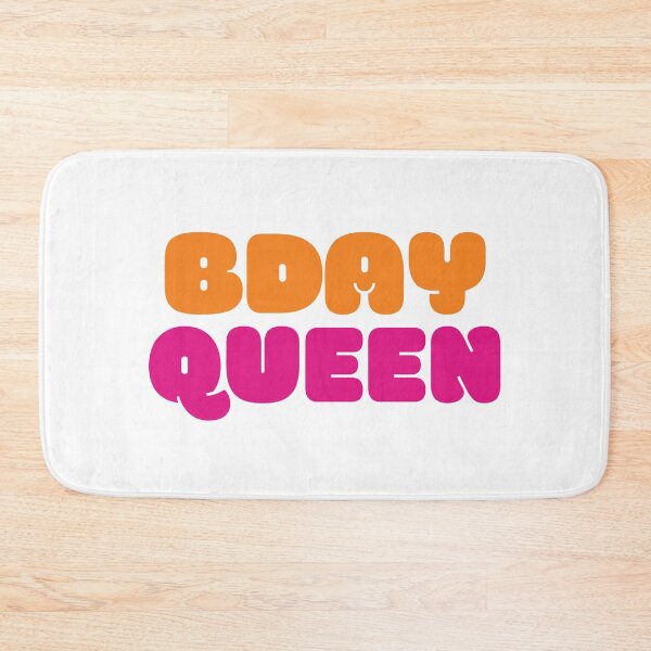 Item preview, BDAY QUEEN (Dunkin Design) designed and sold by LiveAndGlow.