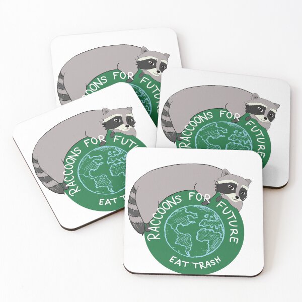 Item preview, Raccoons For Future designed and sold by RckngNvrlnd.