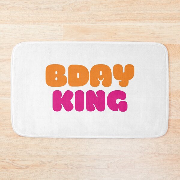 Item preview, BDAY KING (Dunkin Design) designed and sold by LiveAndGlow.