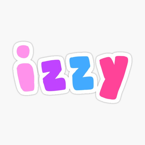 izzy-sticker-for-sale-by-izzykang-redbubble