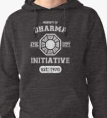 Dharma Initiative athletic department (Light ver.) Pullover Hoodie