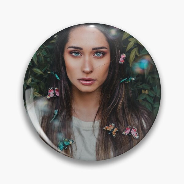 Item preview, Pretty Woman and Beautiful Butterflies Around designed and sold by AnisDzed.