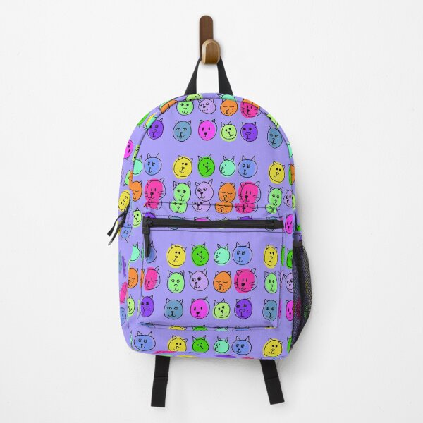 Item preview, Quirky Cats on Purple designed and sold by Whoopsidoodle.