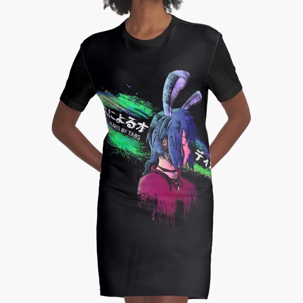 Audio by Tabs (Creative Burst) Graphic T-Shirt Dress