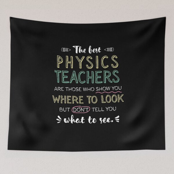 Item preview, The best Physics Teachers Appreciation Gifts - Quote Show you where to look designed and sold by betternotes.