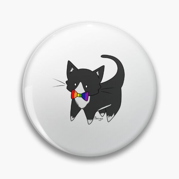Item preview, Orgullo Gay Tuxedo Kitty designed and sold by ParigoArts.