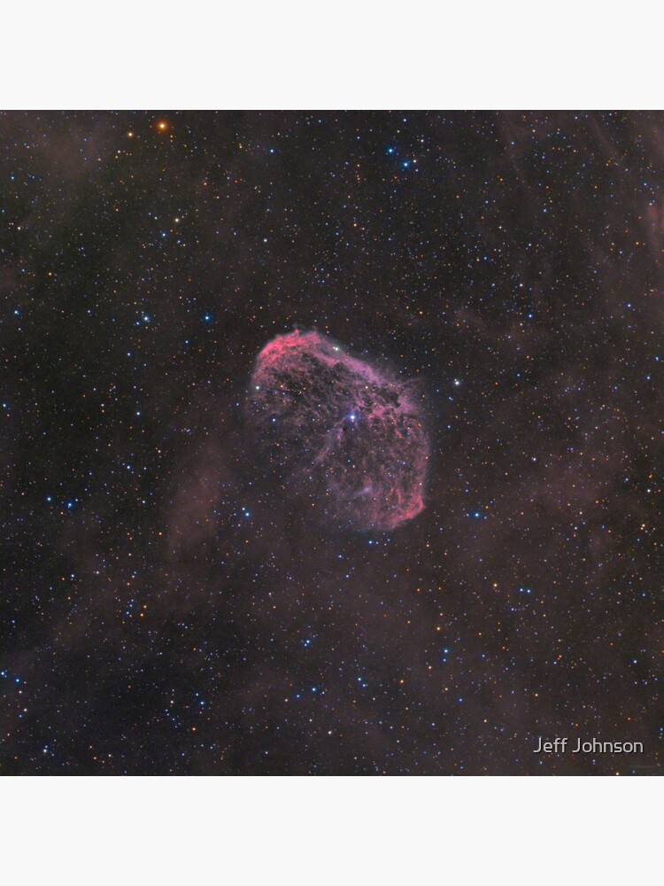Thumbnail 3 of 3, Poster, NGC 6888 - Crescent Nebula designed and sold by jeffjastro.