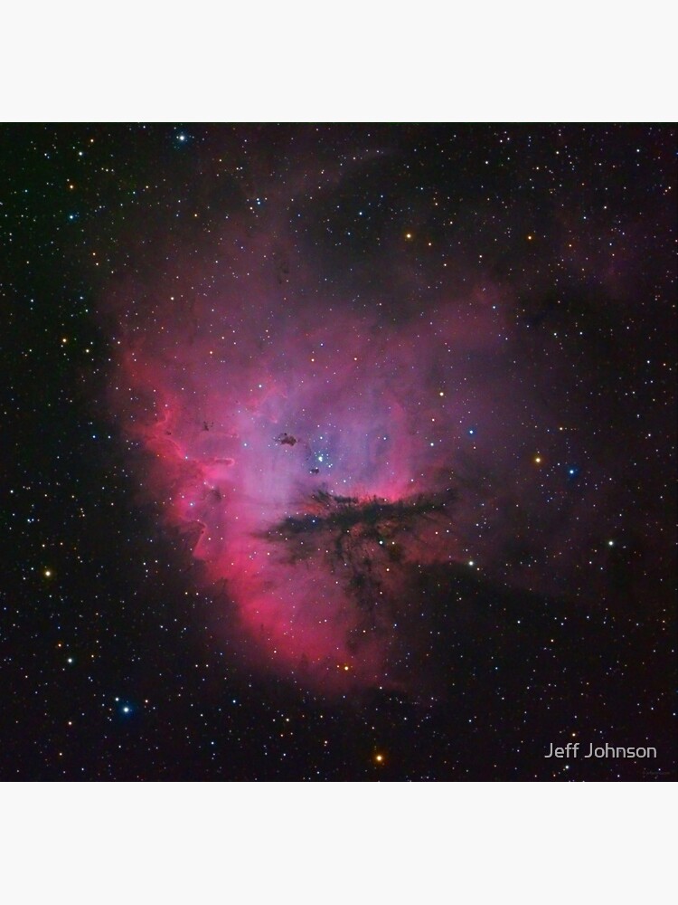 Thumbnail 3 of 3, Canvas Print, NGC 281 - Pacman Nebula designed and sold by jeffjastro.