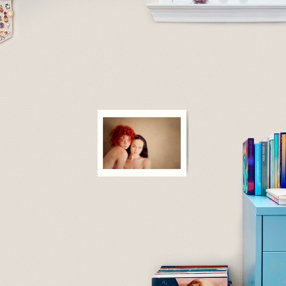 There is only one woman in the world. One woman, with many faces Art Print