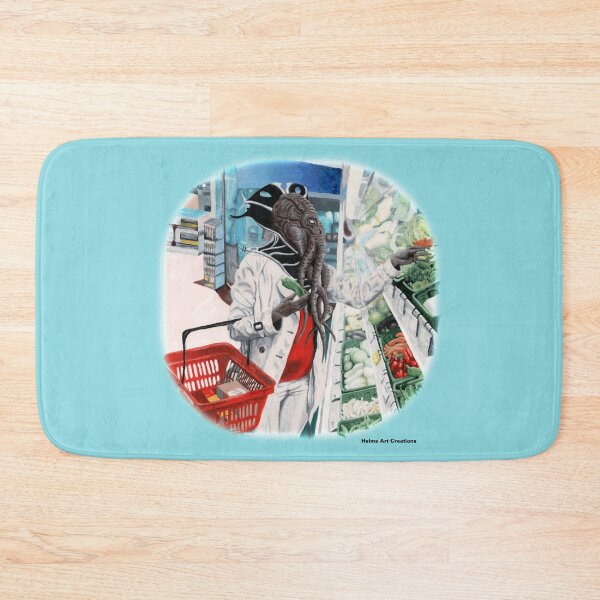 Item preview, Mind Flayer Grocery Store Fantasy Artwork designed and sold by HelmsArt.