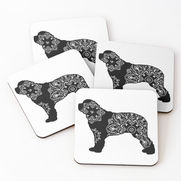 Item preview, Saint Bernard Mandala designed and sold by DesignsofWhimsy.