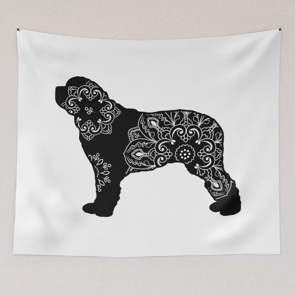 Item preview, Saint Bernard Mandala designed and sold by DesignsofWhimsy.