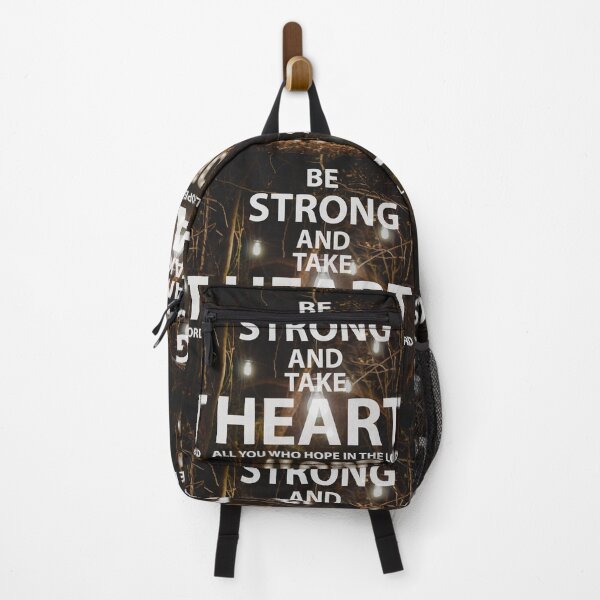 Item preview, Be Strong and Take Heart All You Who Hope In the Lord Hope designed and sold by hecolors.