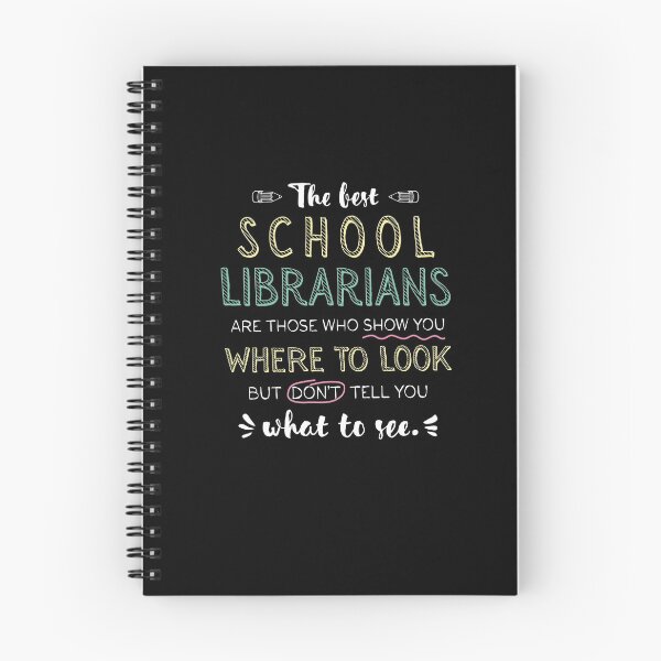 Item preview, The best School Librarians Appreciation Gifts - Quote Show you where to look designed and sold by betternotes.