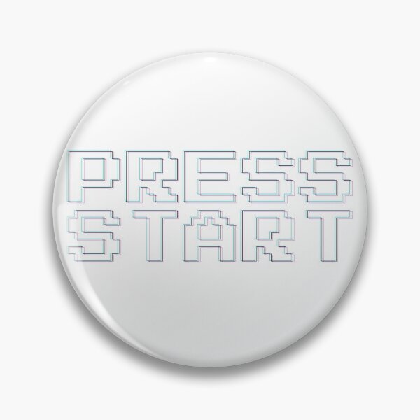 Item preview, PRESS START Gamer Glitch Drawing  designed and sold by lovebubbles5.