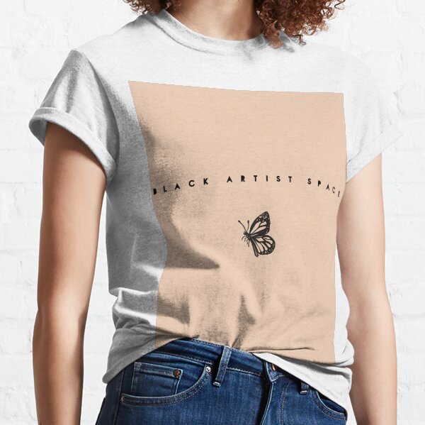 Black Artist Space Butterfly logo Classic T-Shirt