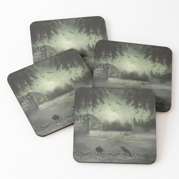 Item preview, GOTHIC GREEN LANDSCAPE designed and sold by UNICORNOMORENA.