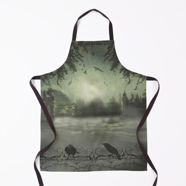 Item preview, GOTHIC GREEN LANDSCAPE designed and sold by UNICORNOMORENA.