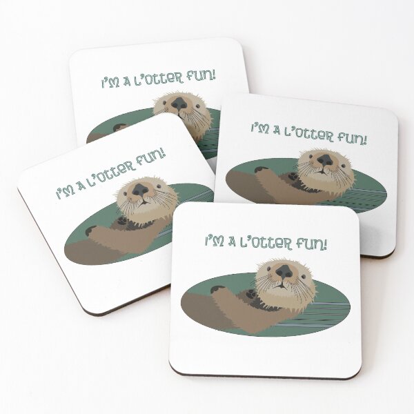 Item preview, I'm a L'Otter Fun designed and sold by nerdchild.