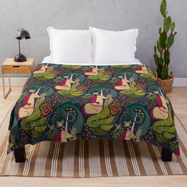 Item preview, The Mermaid and the Unicorn designed and sold by Cecilia Mok.