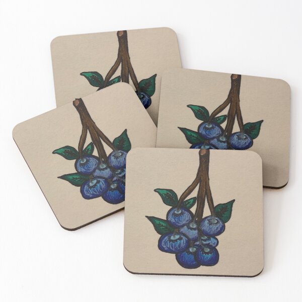 Item preview, Bundle of Blueberries designed and sold by katiesells-art.