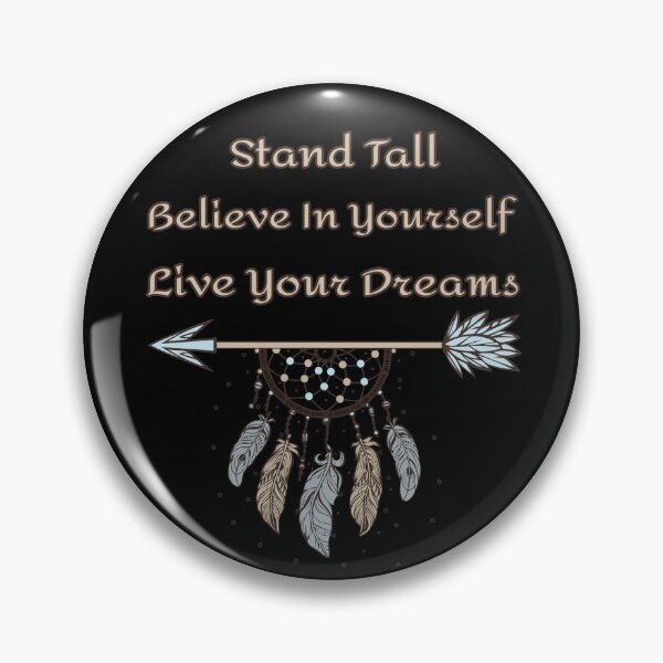 Item preview, Stand Tall - Believe In Yourself - Live Your Dreams designed and sold by ColorfulMystic.