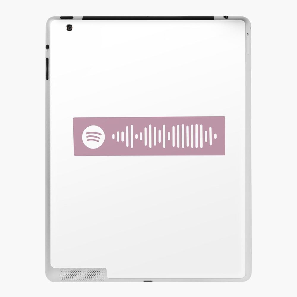 Sing To Me Instead Ben Spotify Code Light Pink Ipad Case Skin By Daintydesignss Redbubble