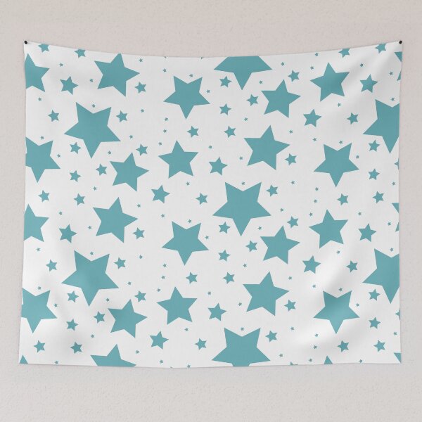 Item preview, Blue star pattern designed and sold by andreat8.
