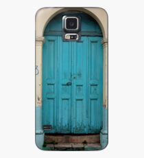 Funda/vinilo para Samsung Galaxy Blue Door Mexico